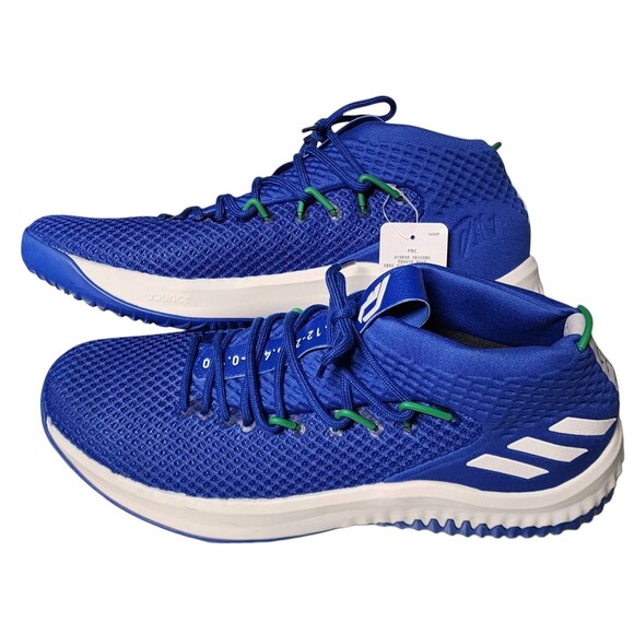ADIDAS Kansas Jayhawks Fanatics Dame 4 Royal Blue size 15 NEW main image 4